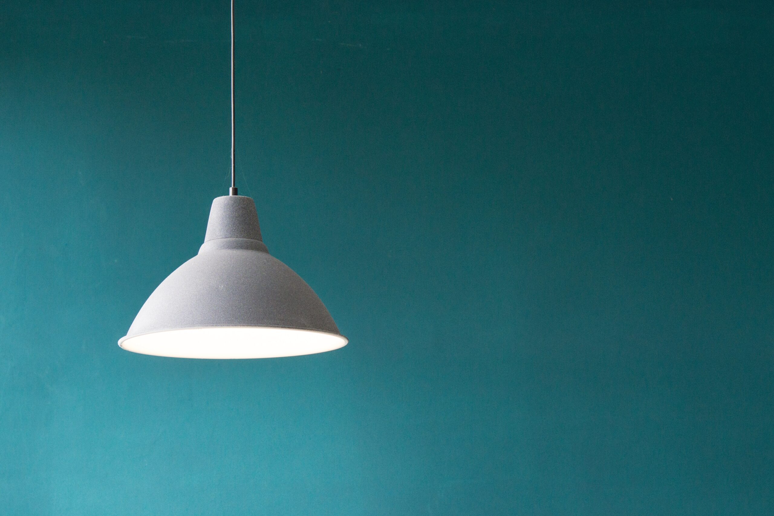 Lampen over spisebordet